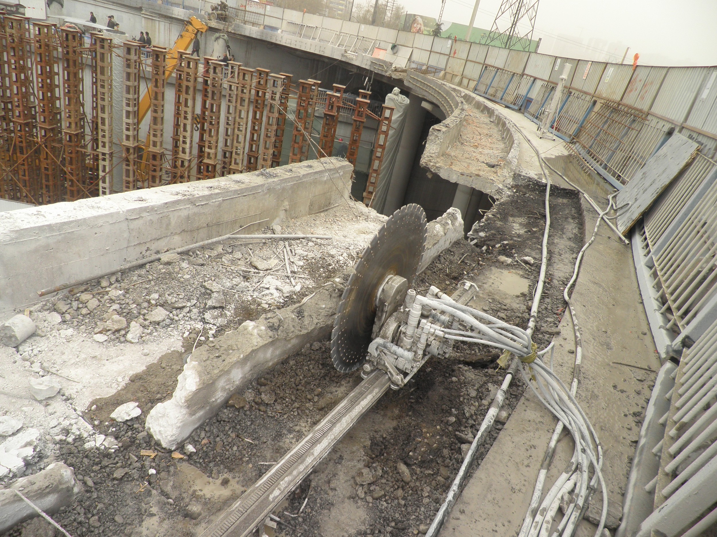 太華立交切割工程